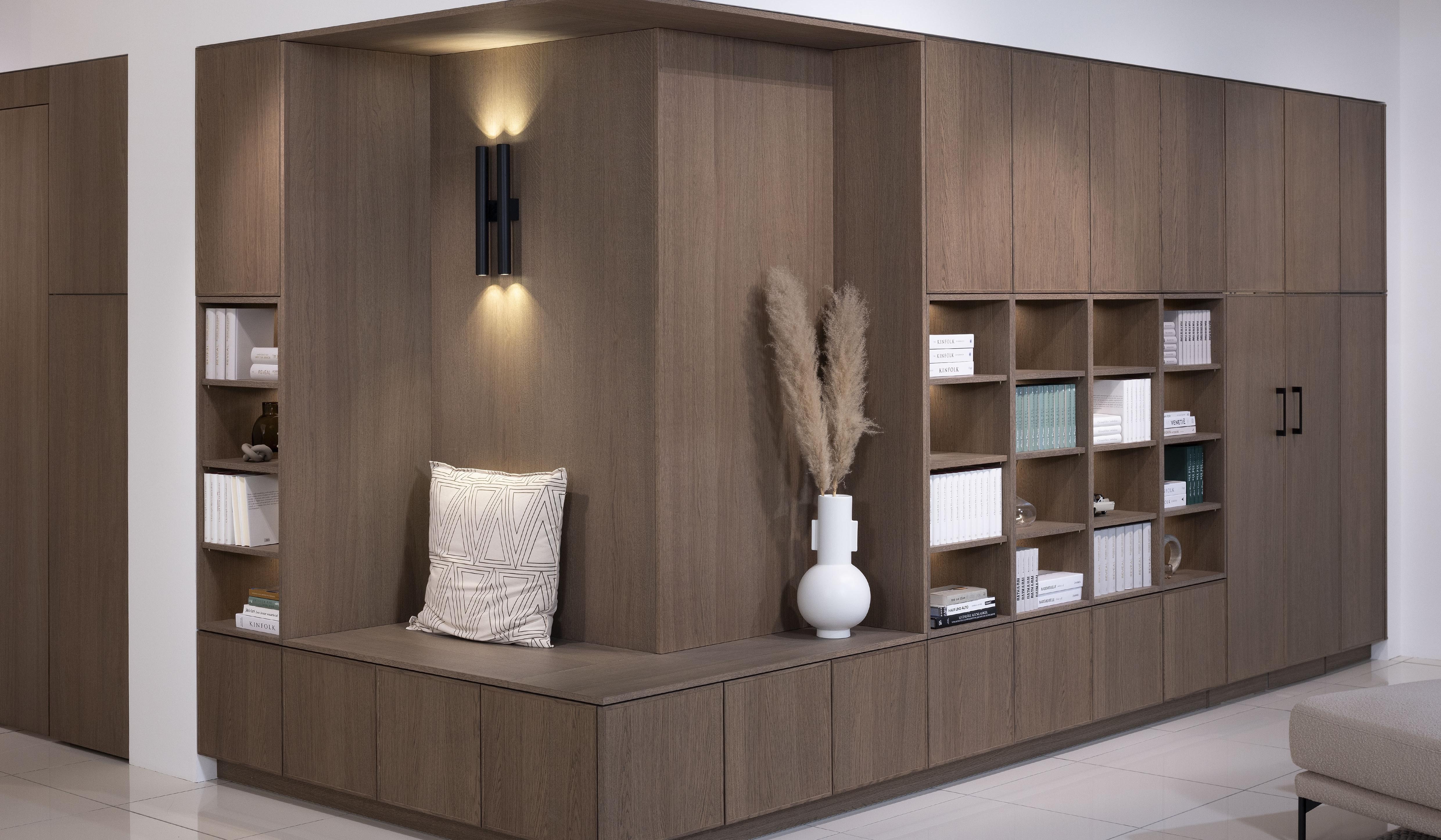 Eine Ballerina Wohnlösung in Holzoptik, um die Ecke geplant.