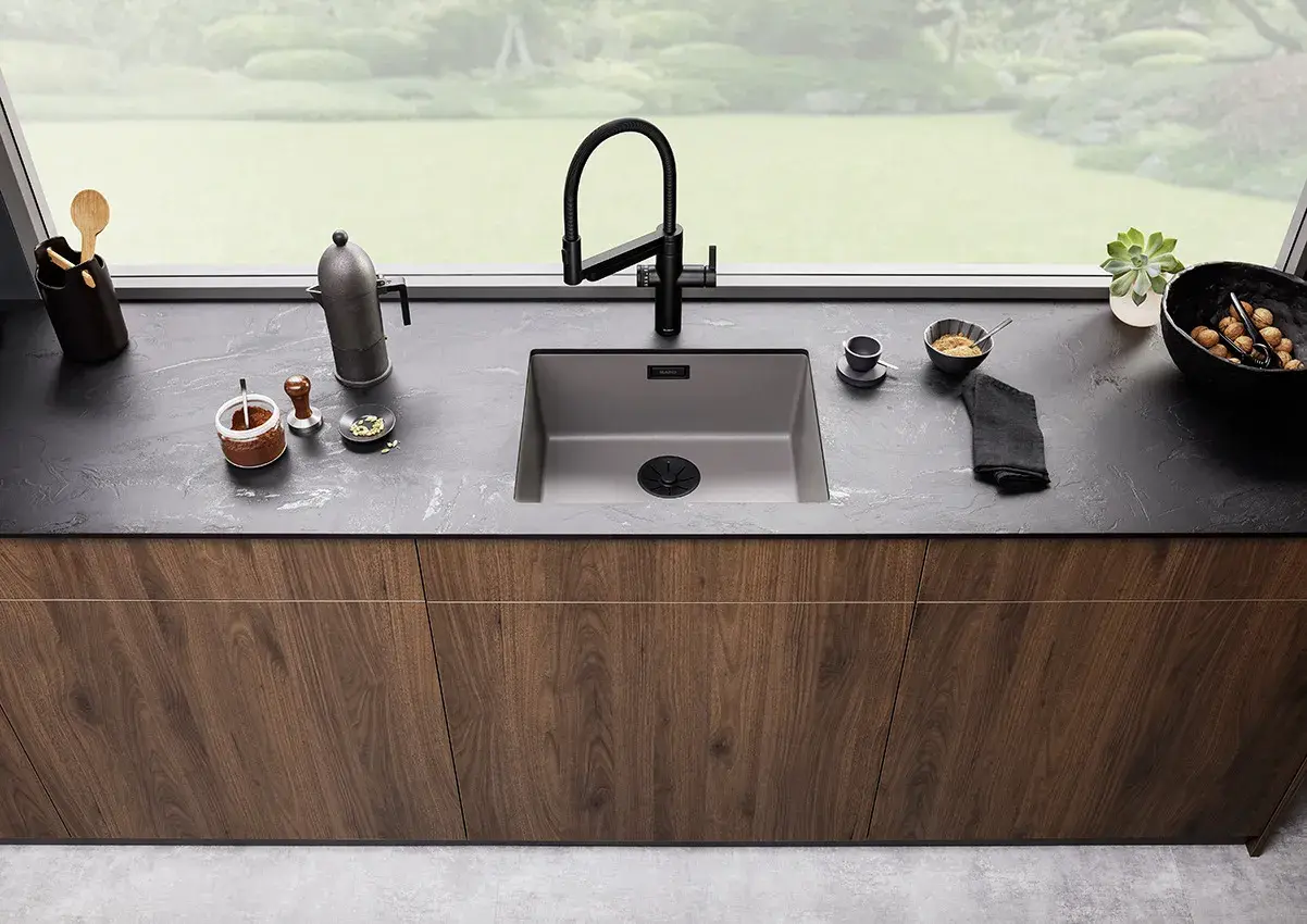 BLANCO Spüle SUBLINE SG Volcano Grey